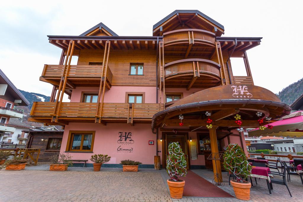 Hotel Arisch Aprica Eksteriør bilde